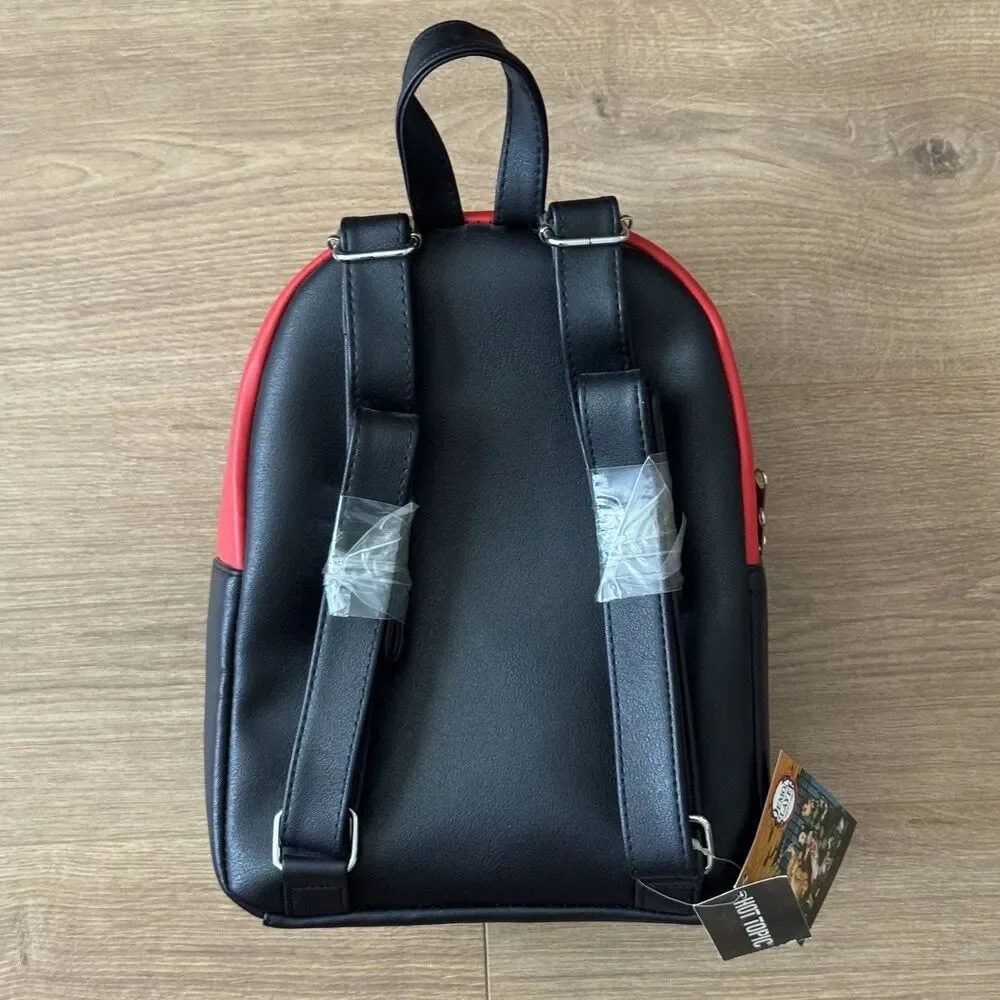 NWT Demon Slayer Mini Backpack Red Kemitsu No Yaiba Nezuko Tanjiro Zenitsu
